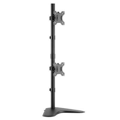 Skill Tech SH 120 C02V Vertical Dual Monitor Monitor Desk Mount