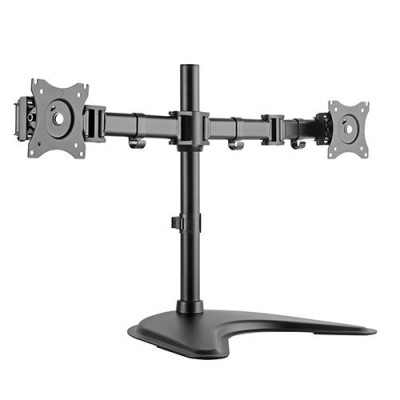 Skill Tech SH 120 T02V Vertical Dual Monitor Monitor Desktop Stand