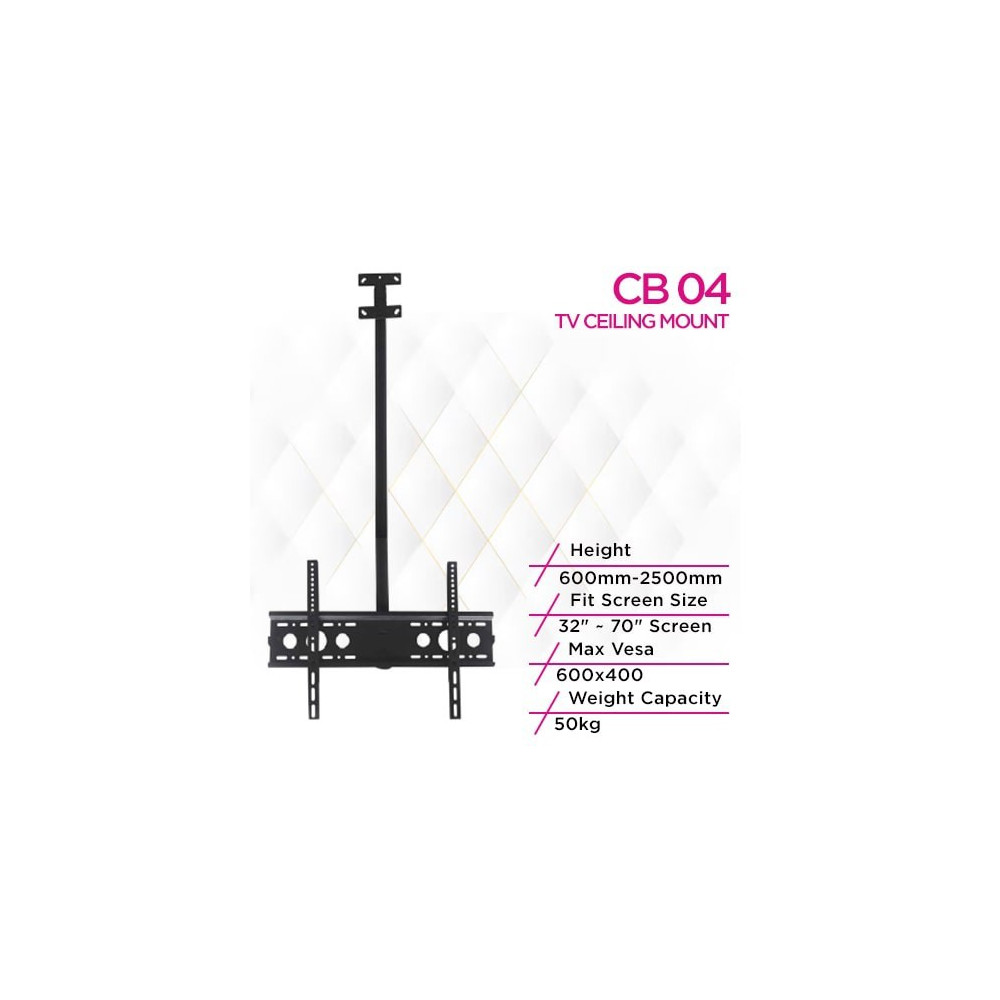 SKILL TECH CB 04 32"-70" Telescopic TV Ceiling Mount