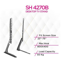 Skill Tech SH 666TB Large Screen Heavy Duty Steel Tv Stand