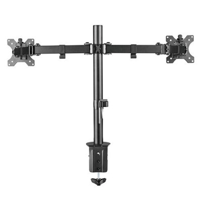 Skill Tech SH 024N Dual Monitor Articulating Monitor Desk Mount