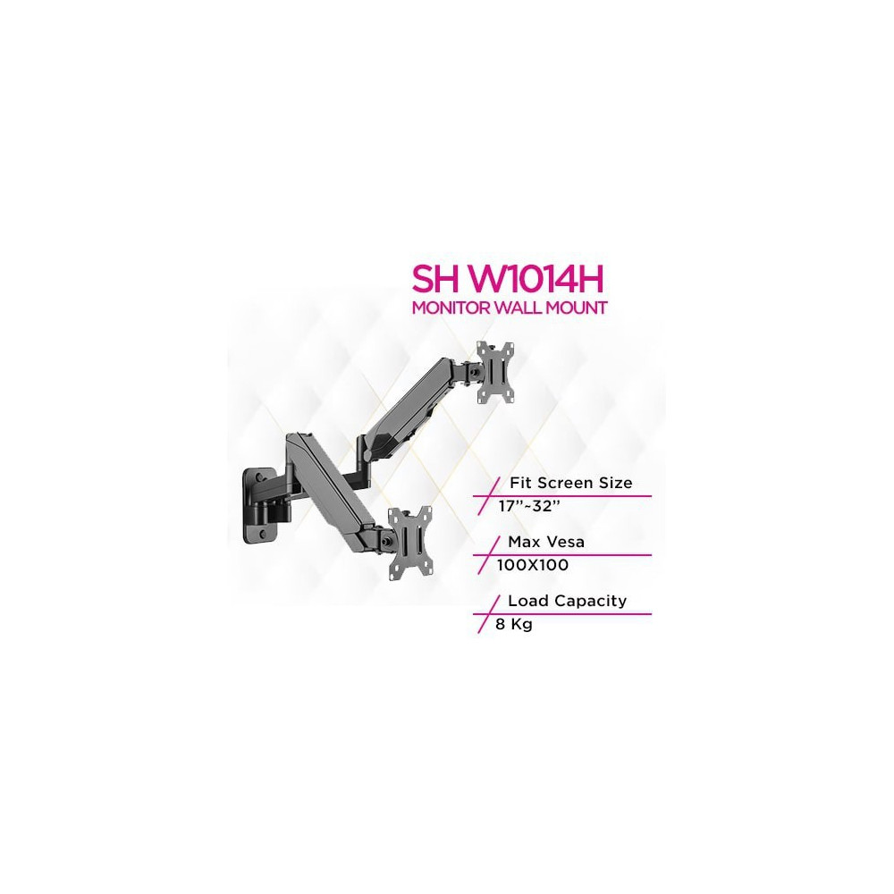 Skill Tech SH 100 C024 Premium Dual Monitor Ergonomic Arm