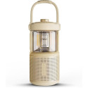NowGo Felix 2 LED Camping Lamp with Bluetooth Speaker, Sand yellow