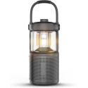 NowGo Felix 2 LED Camping Lamp with Bluetooth Speaker, Black