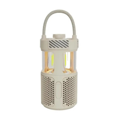NowGo Felix 2 LED Camping Lamp with Bluetooth Speaker, Green