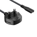 Syong S-2P3-075MM 2pin Power Cord Uk Plug, Syong S-2P3-075MM-1.8M