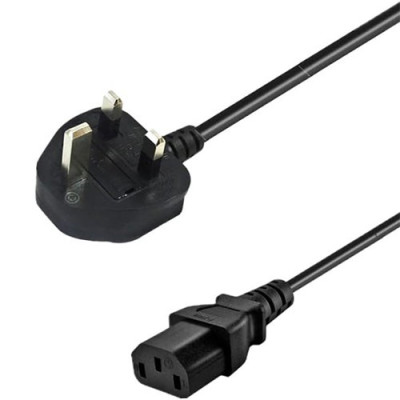 Syong S-PC-UKPC-1MM Pc Power Cord Uk Plug, S-PC-UKPC-1MM-1.8M