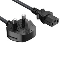 Syong S-PC-UKPC-1MM Pc Power Cord Uk Plug, S-PC-UKPC-1MM-1.8M