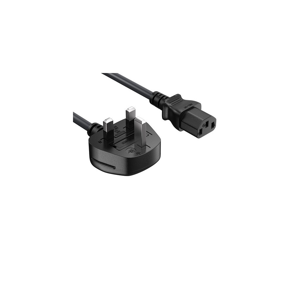 Syong S-PC-UKPC-1MM Pc Power Cord Uk Plug, S-PC-UKPC-1MM-1.8M