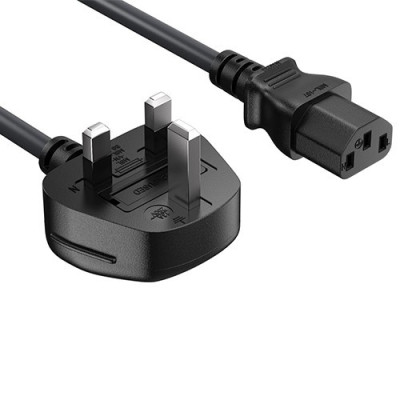 Syong S-PC-UKPC-1MM Pc Power Cord Uk Plug, S-PC-UKPC-1MM-1.8M