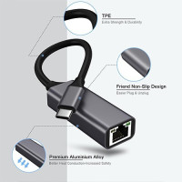 Syong S-HB-U-101B USB To RJ45 Adapter 1000MBPS, S-HB-U-101B