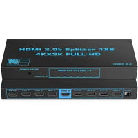 Syong S-SP-4K-108B 4K HDMI Splitter 1x8, S-SP-4K-108B