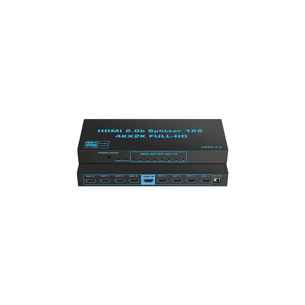 Syong S-SP-4K-108B 4K HDMI Splitter 1x8, S-SP-4K-108B