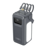 Multi-Port 50,000 mAh PD 22.5W Mini Power Station Fast Charging, LED Flashlight - Lite ML, ML-PB023