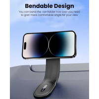 Moxedo Magnetic Car Mount Phone Holder Flexible Bendable