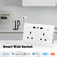 MOES WiFi Smart Wall Socket UK Outlet