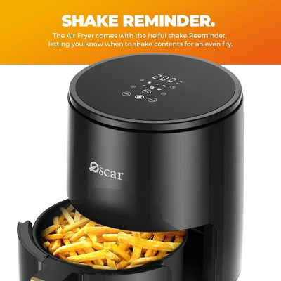 OSCAR DTB Touch Fryer, Foods with Less Oil, OAF3LDTB