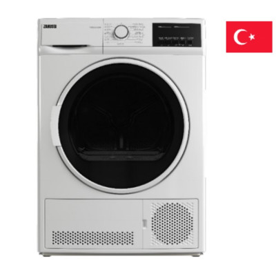 Zanussi 10Kg Condensor Dryer, White - TZDC10203W