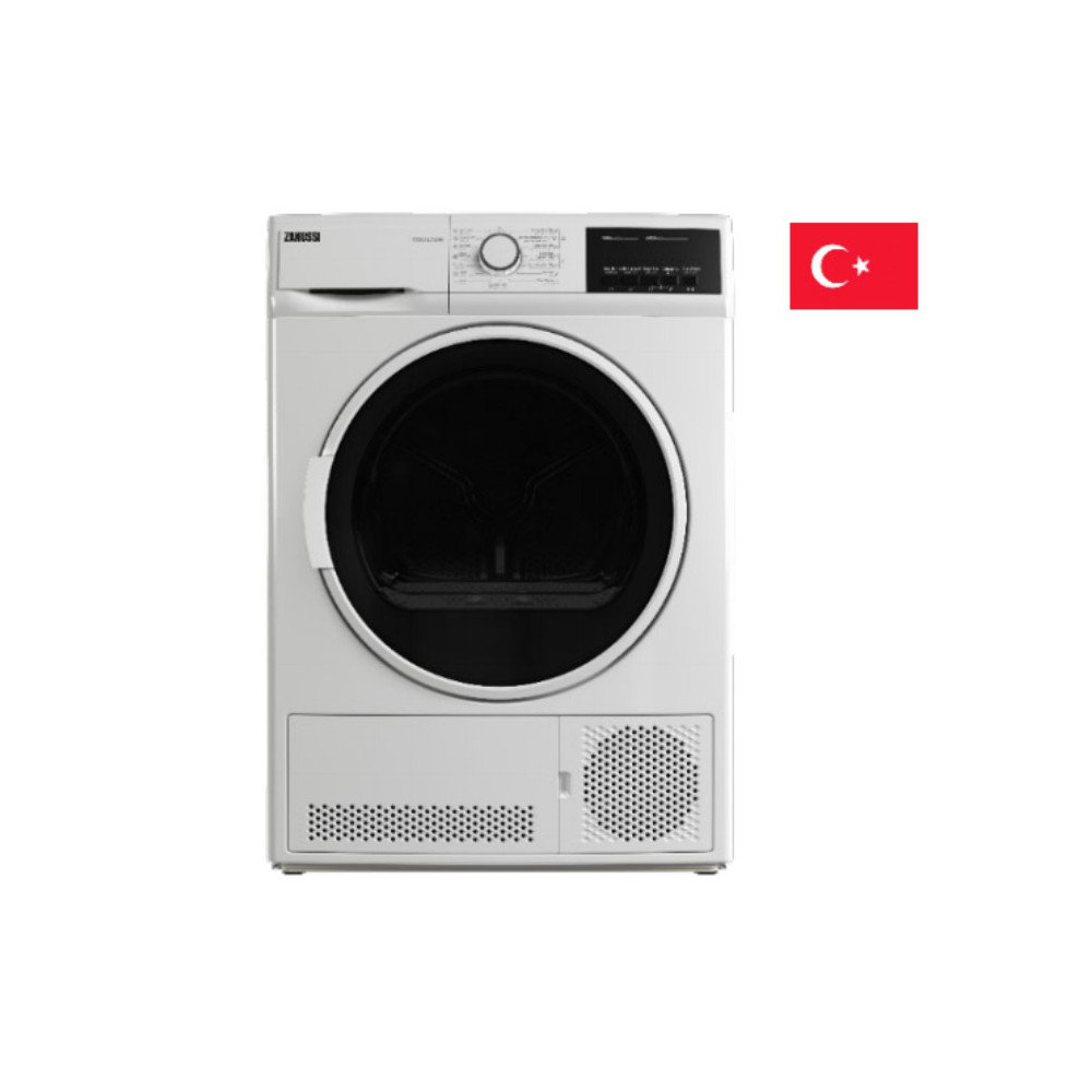Zanussi 10Kg Condensor Dryer, White - TZDC10203W