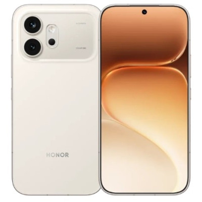 Honor 600 Smartphone 12GB RAM, 256GB Storage – Golden White