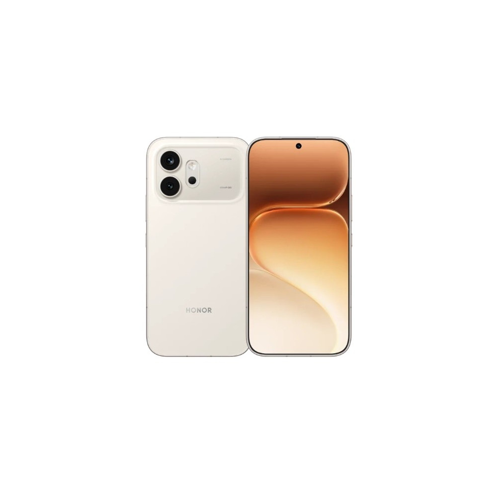 Honor 600 Smartphone 12GB RAM, 256GB Storage – Golden White