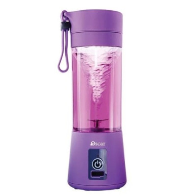 Oscar Portable Rechargeable Juicer/Blender, Purple - OPB 200