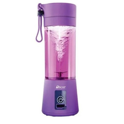 Oscar Portable Rechargeable Juicer/Blender, Purple - OPB 200