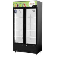 Oscar No-Frost Double Door Showcase Chiller 720L, Stylish Design, Reliable Performance - Black - OCL720