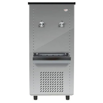 Oscar Water Cooler With 2 Taps, Efficient Cooling, Durable Design - Silver - OC25T2