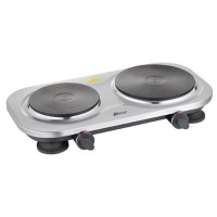 Oscar Double Hot Plate, Fast Heating, Durable Design, Reliable Performance - Silver - OHP-20S