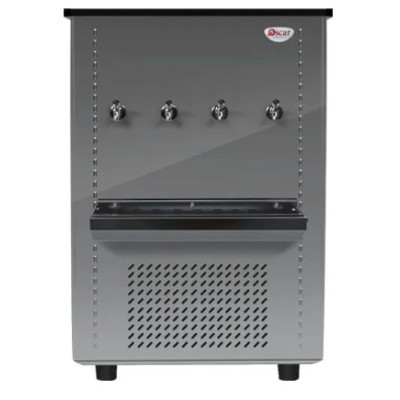 Oscar 4 Tap Water Cooler, 85 US Gallon Cooling Capacity, R134a Compressor, Water Outlet Temp 4 °C To 10 °C - Silver - OC85T4