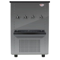 Oscar 4 Tap Water Cooler, 85 US Gallon Cooling Capacity, R134a Compressor, Water Outlet Temp 4 °C To 10 °C - Silver - OC85T4