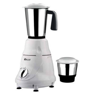 Oscar Electric Double Hot Plate 1000+1500W, Cast Iron Plates, Adjustable Heat Control - Silver - OHP-20S1