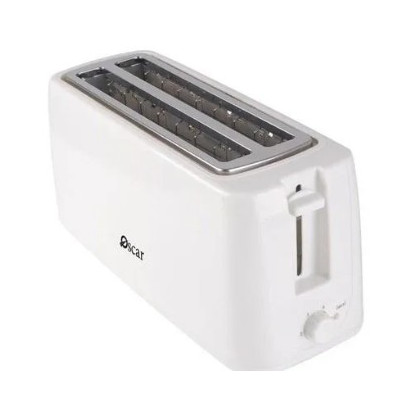 Oscar 4 Slice Toaster, Even Toasting, Adjustable Browning Control, White - OTW4038