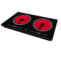 Oscar Single Burner Infrared Cooker 1500W, Rapid Heating, Black - OIRC21218TCS