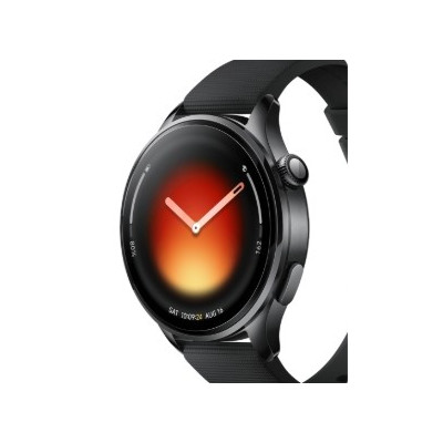 Xiaomi Watch 5 Smart Watch, Fluororubber Strap - Black, BHR07WRGL