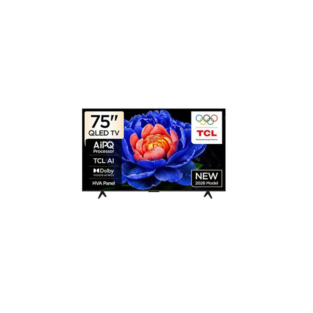 TCL TV T6D Google TV 75 Inch 4K UHD QLED 75T6D 2026