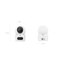 EZVIZ H7c Dual 2K⁺ & 2K⁺ Dual-Lenses, Pan & Tilt Wi-Fi Camera