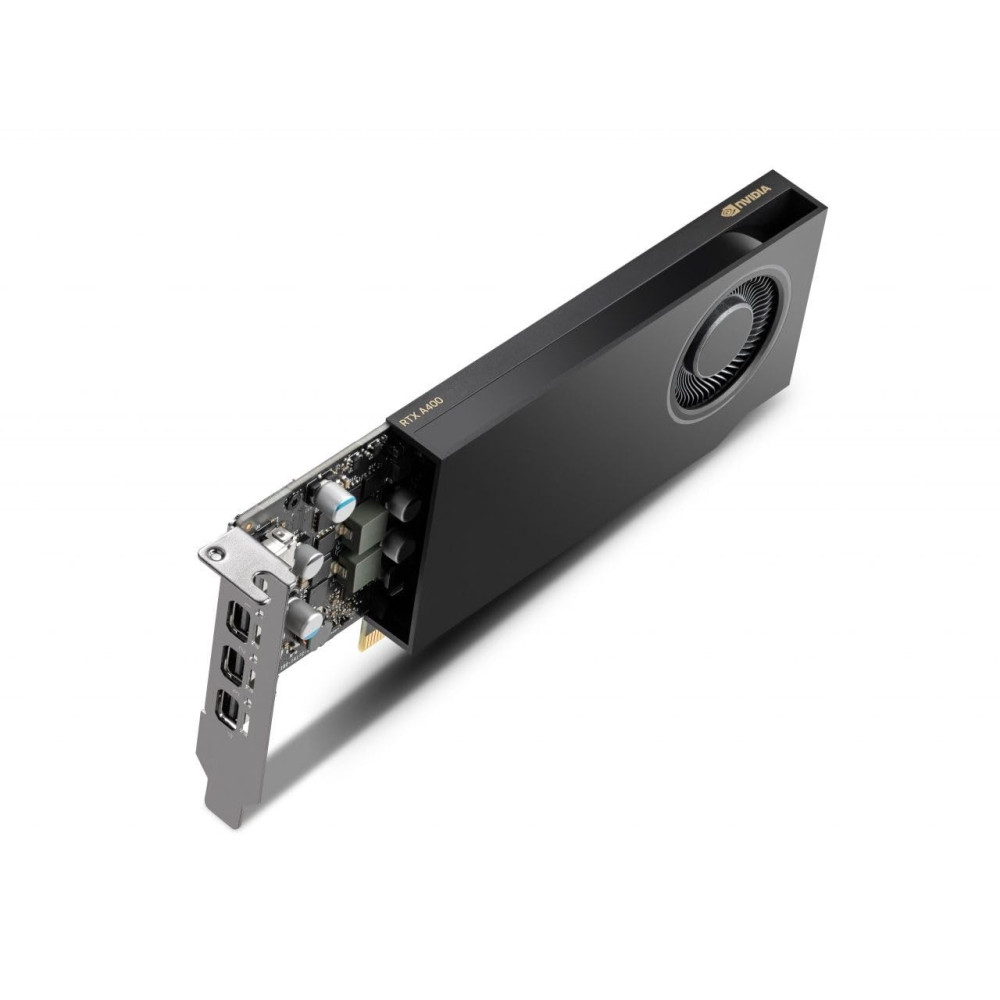 PNY NVIDIA RTX A400 4GB GDDR6 64-bit PCI Express Gen 4 Gaming Graphic Card - VCNRTXA400-SB
