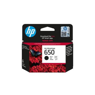HP 650 Black Original Ink Advantage Cartridge (CZ101AE)
