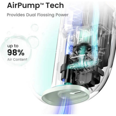 Oclean A10 AirPump Water Flosser, Gray, C02000058