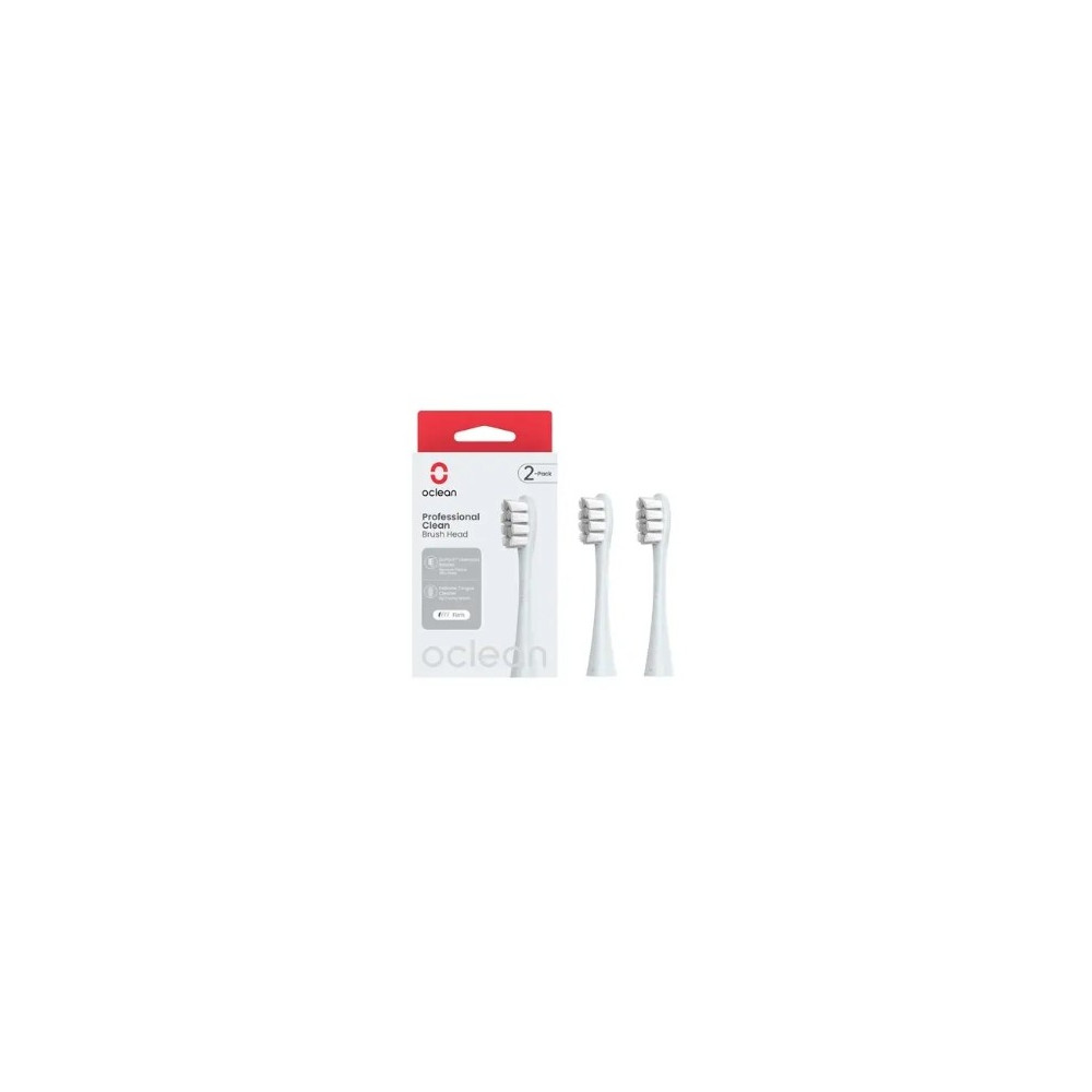 Oclean P1C13 Professional Clean Brush Head, Silver, C04000274