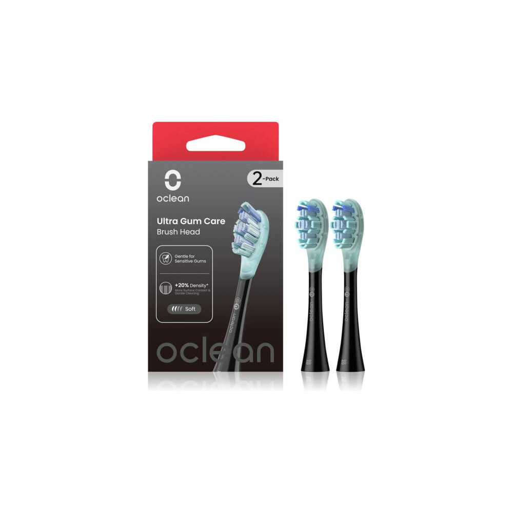 Oclean Ultra Series UG01Ultra White Brush Head, Black, C04000256