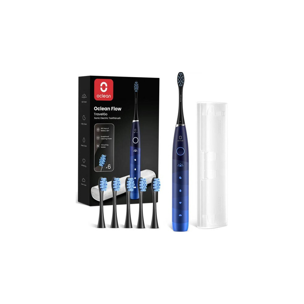 Oclean Flow TravelGo Set, 5 Brushing Modes, Blue, C01000607