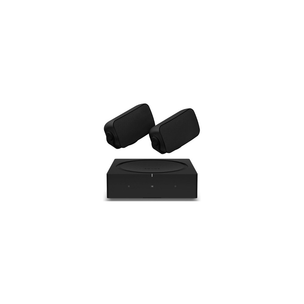 Sonos Outdoor Architectural Speaker by Sonance, Pair, Weatherproof Design - White, OUTDRWW1