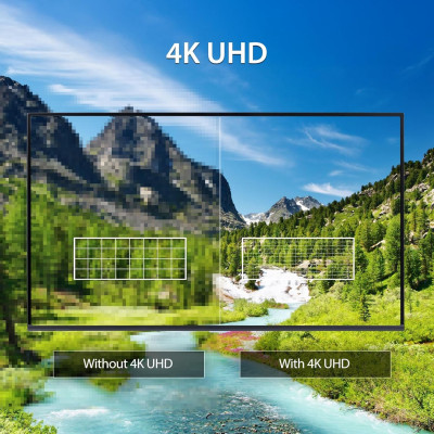 TCL 139 cm (55 inches) 4K Ultra HD Smart LED Google TV 55P6L