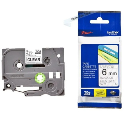 Brother Genuine TZe-111 6mm Label Tape
