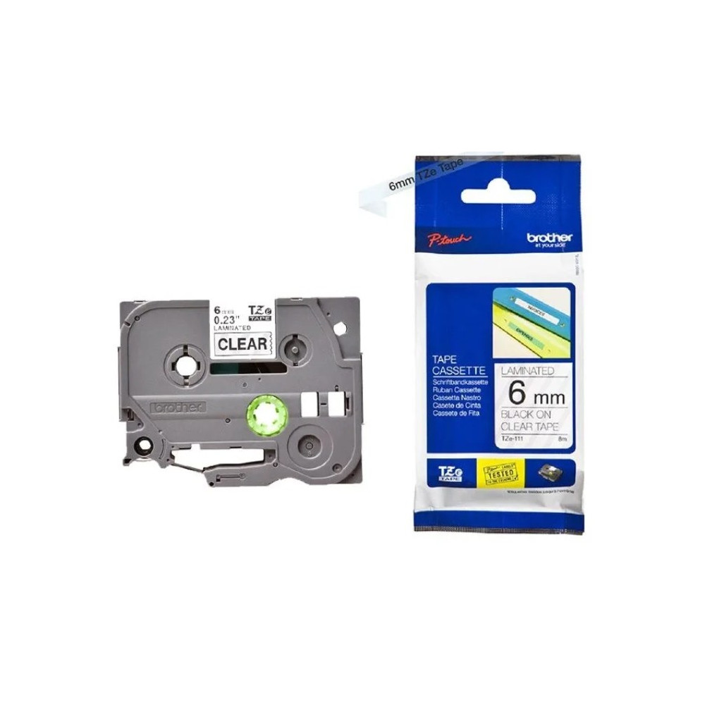 Brother Genuine TZe-111 6mm Label Tape