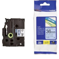 Brother Black On Blue Label Tape For Bold 36mm,Blue - TZe-561