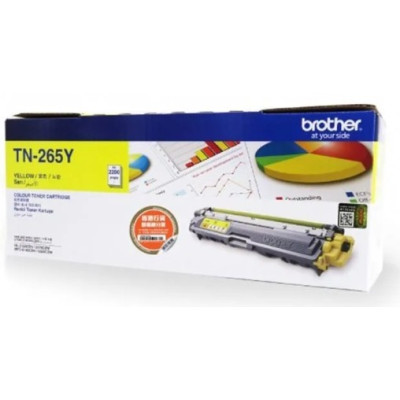Brother Genuine Toner Cartridge For Vibrant, Professional-quality Prints - Yellow - TN-265Y